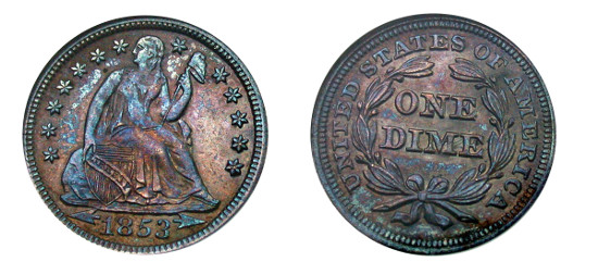Liberty-Seated-Dime-Arrows